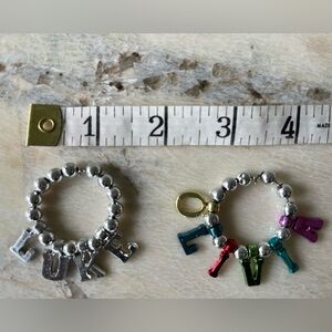 Wine charm—personalized, max. 8 letters. Listing is for 1 charm.